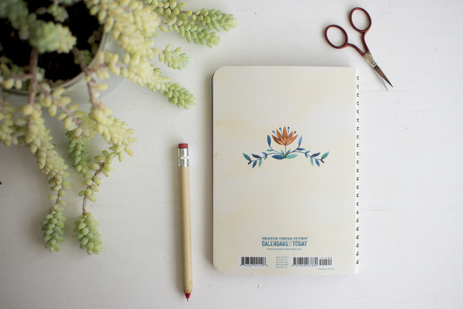 Becca Cahan for Studio Oh! // "Direction of Your Dreams" On-Time Weekly Planner 2015-2016 Planner