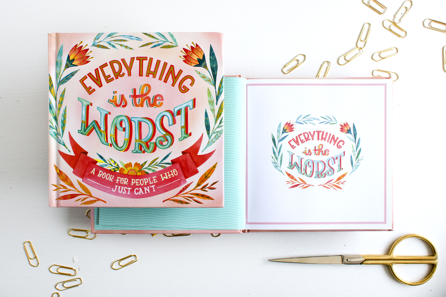 "Everything is the Worst" Workman Publishing Book // Illustration by Becca Cahan