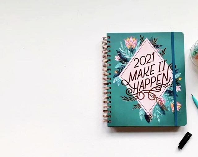 IT&rsquo;S HERE &amp; for sale in my shop bit.ly/2021planners or beccacahan.etsy.com ✨ This hardcover deluxe planner is fantastic quality and full of organizational tools and fun colorful quotes. Even if you aren&rsquo;t going anywhere it&rsquo;s a g