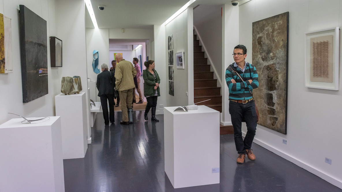 Maxx Liong views the new space. Photography by James Blackwell.