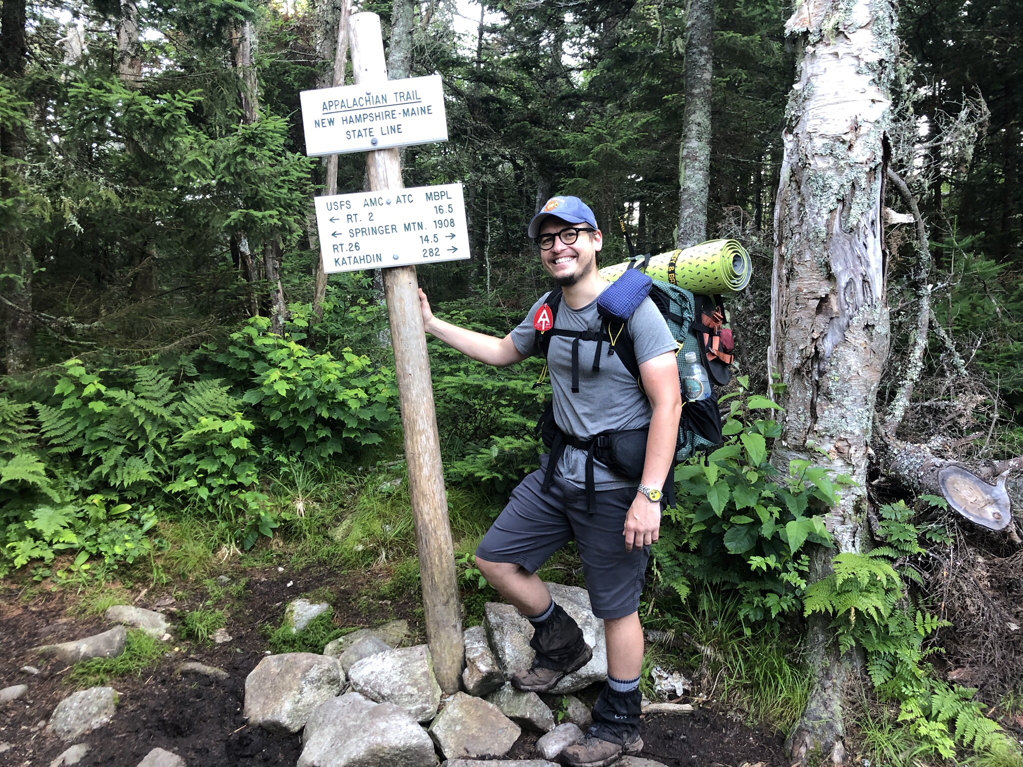 Crossed into New Hampshire