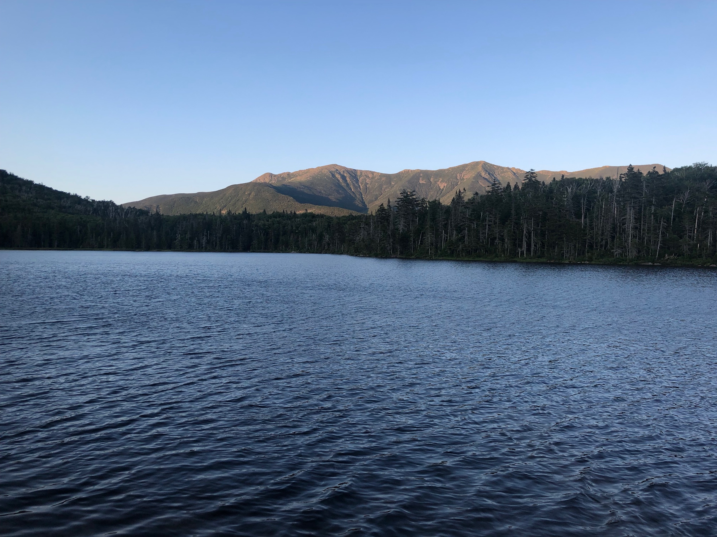 Franconia Ridge from Lonesome Lake
