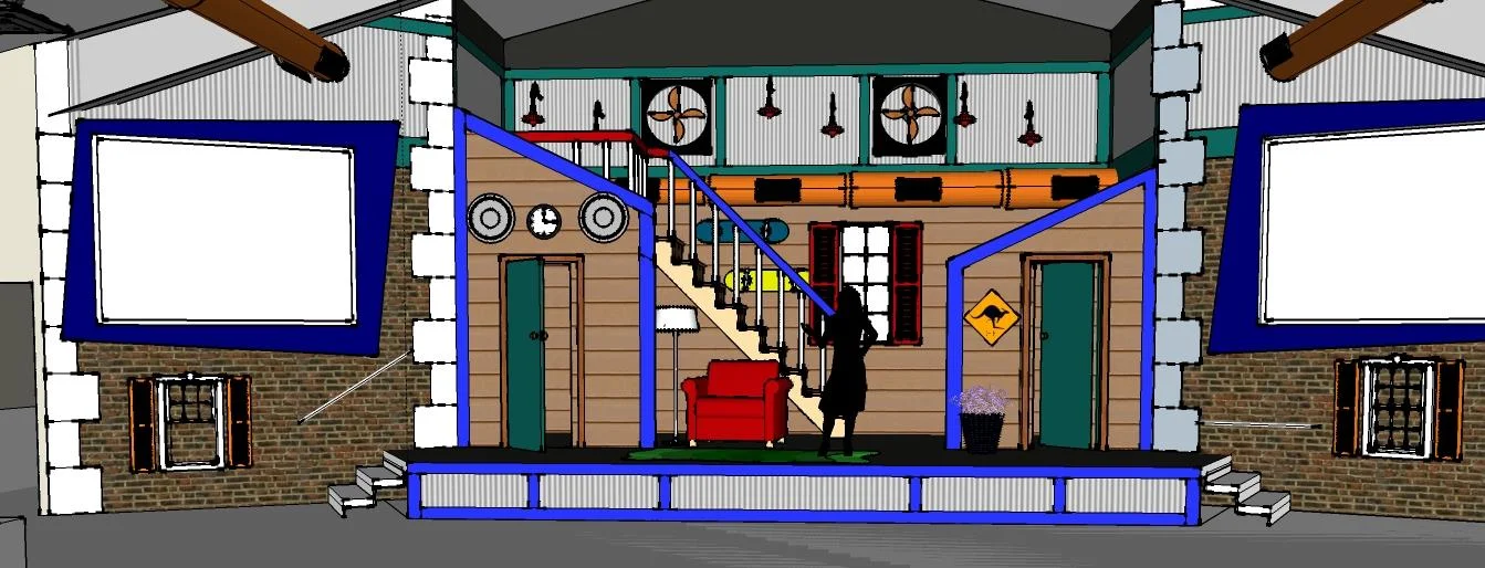 …and the Upstreet stage. Industrial clubhouses are pretty fun too :)