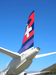 Taking over Europe from tiny Ticino. Picture: Darwin Airline