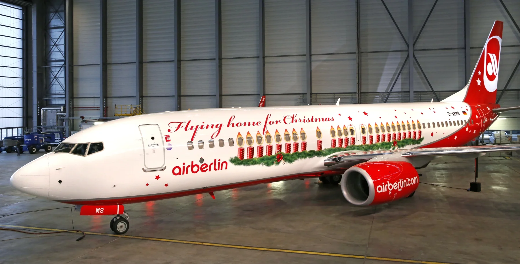 Merry Christmas from Air Berlin! Picture: Air Berlin