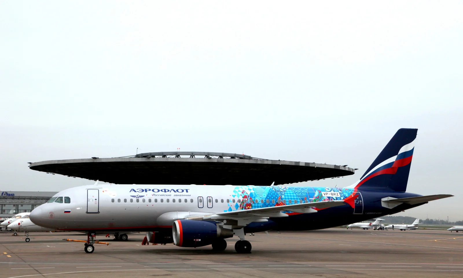 Aeroflot's Sochi Winter Olympics Airbus