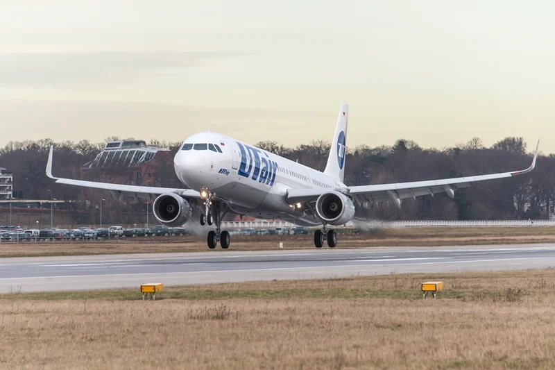 UTair's firs A321 with sharklets. Picture: UTair