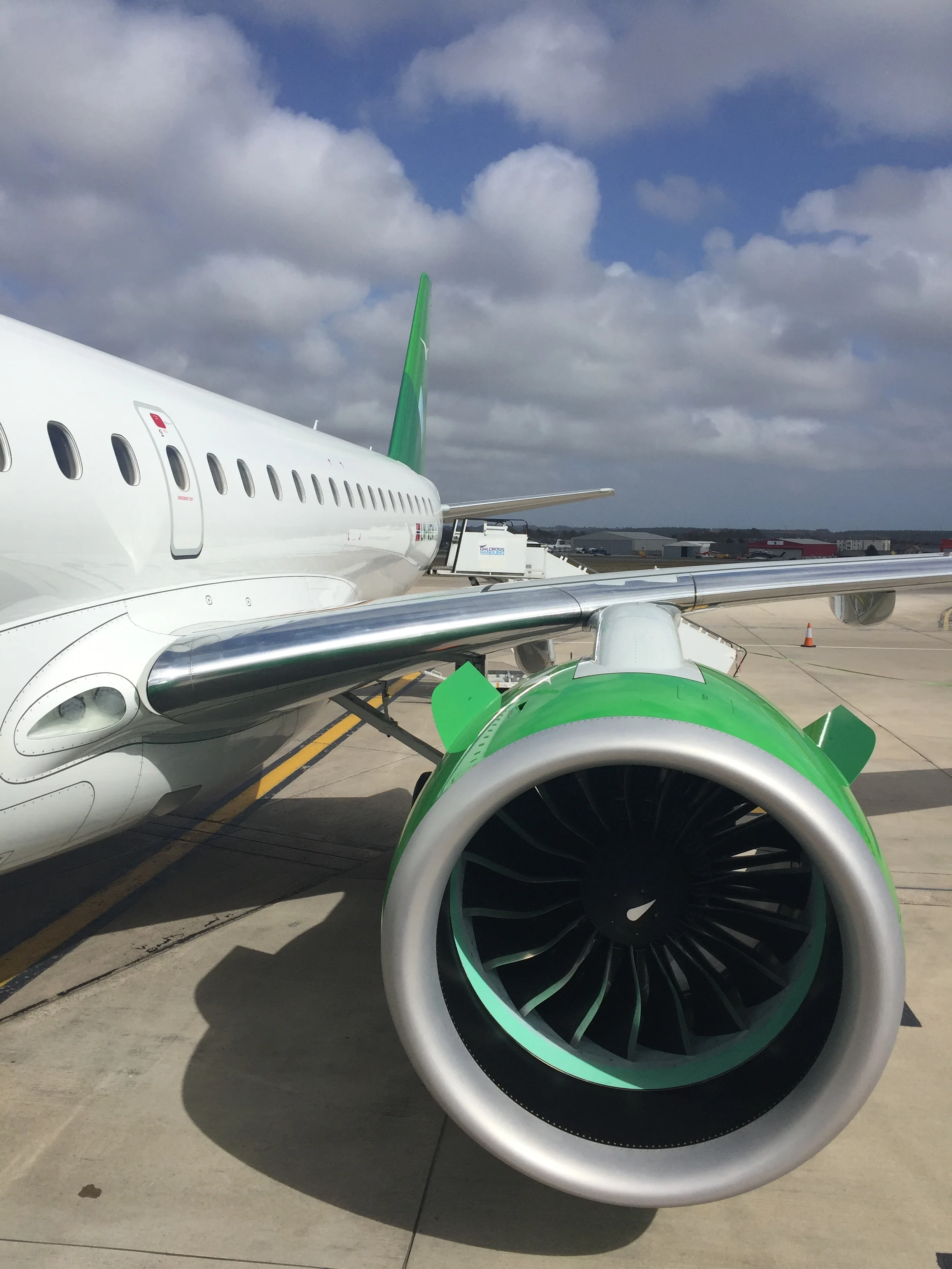 Welcoming the First Embraer E190-E2 — Allplane