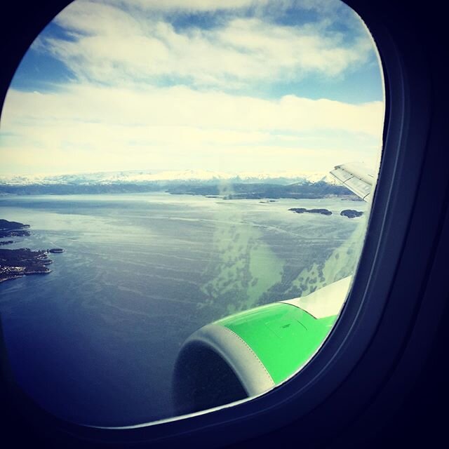 The #beauty of the #Norwegian #coastline 🇳🇴from a #Wider&oslash;e #Embraer 🇧🇷#E190 #E2 - this was the last leg of the delivery #flight of the first #aircraft of the type a couple of years ago, from Aberdeen, Scotland, to #Bergen, Norway #aviation