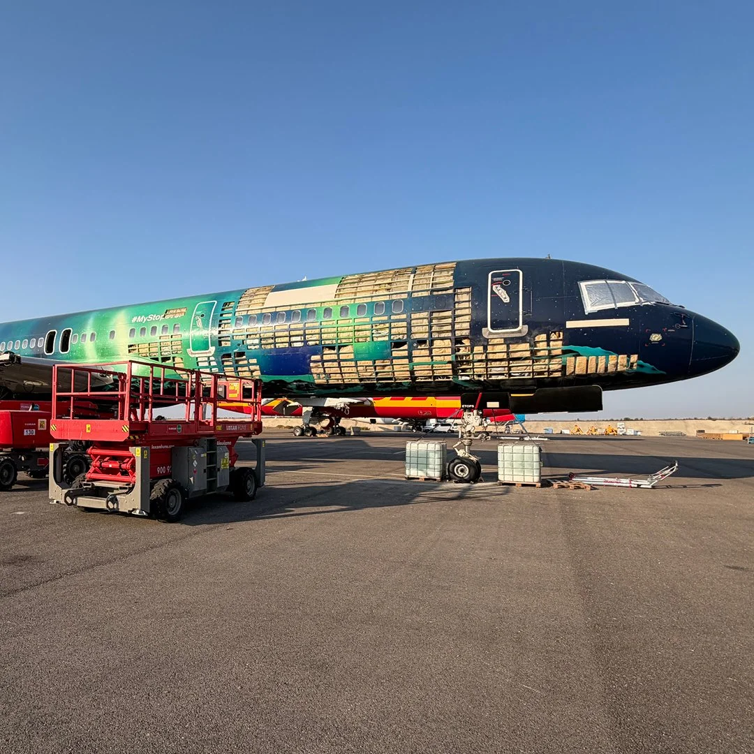 Icelandair’s Hekla Aurora B757 turned into collector tags