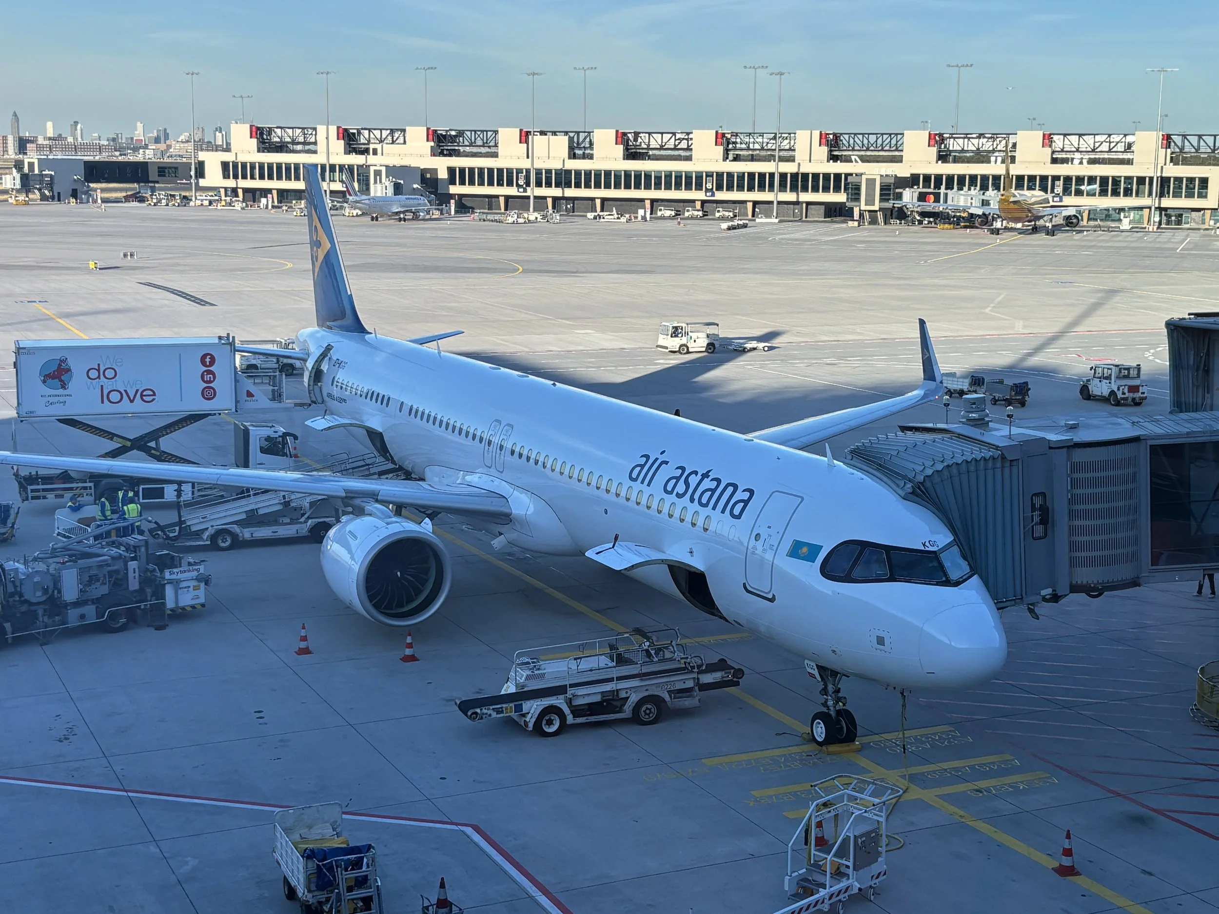 Air Astana Business Class Review: Frankfurt to Almaty &amp; Astana, Lie-Flat vs Recliner
