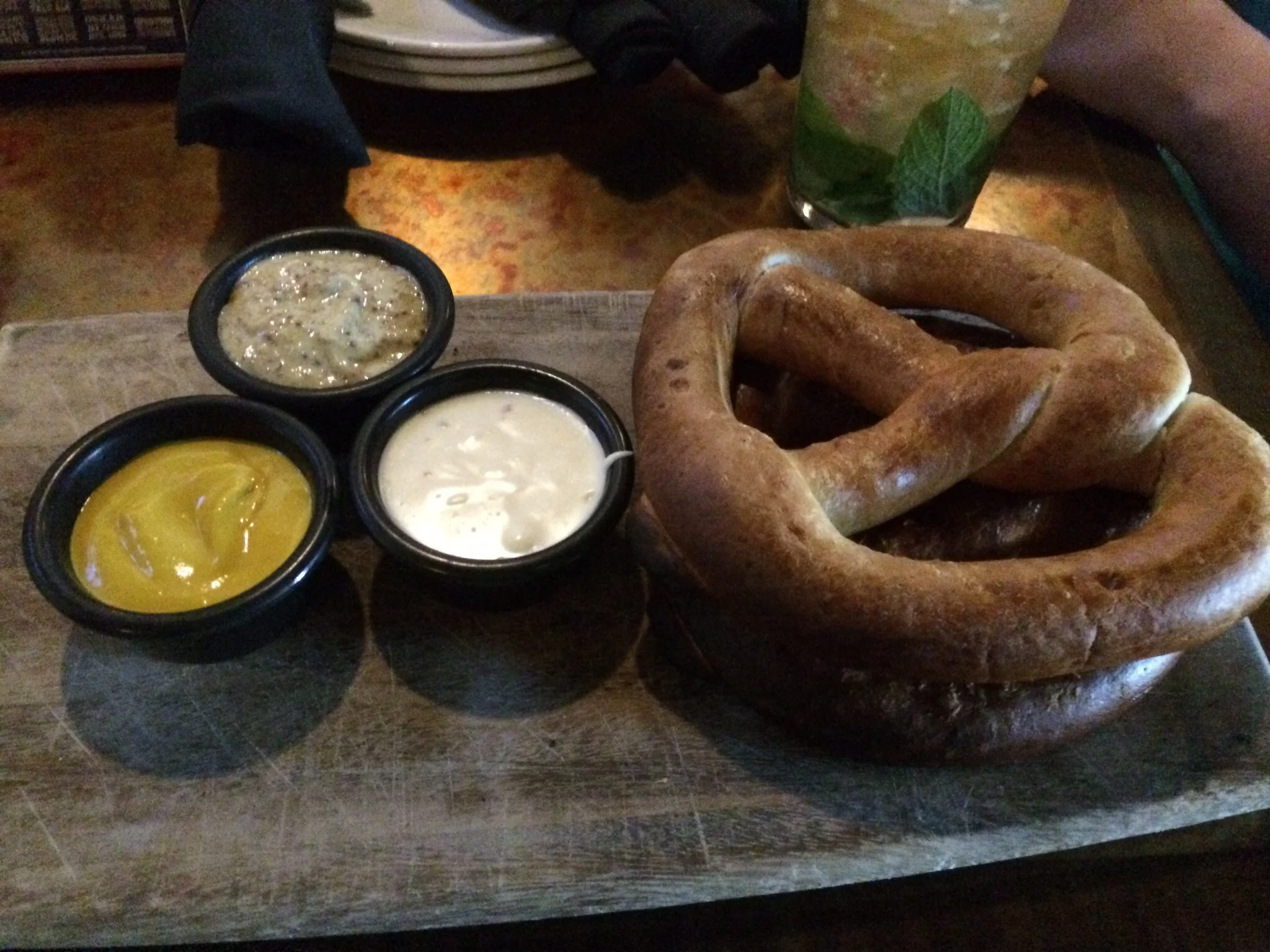 Pretzels at The Pub