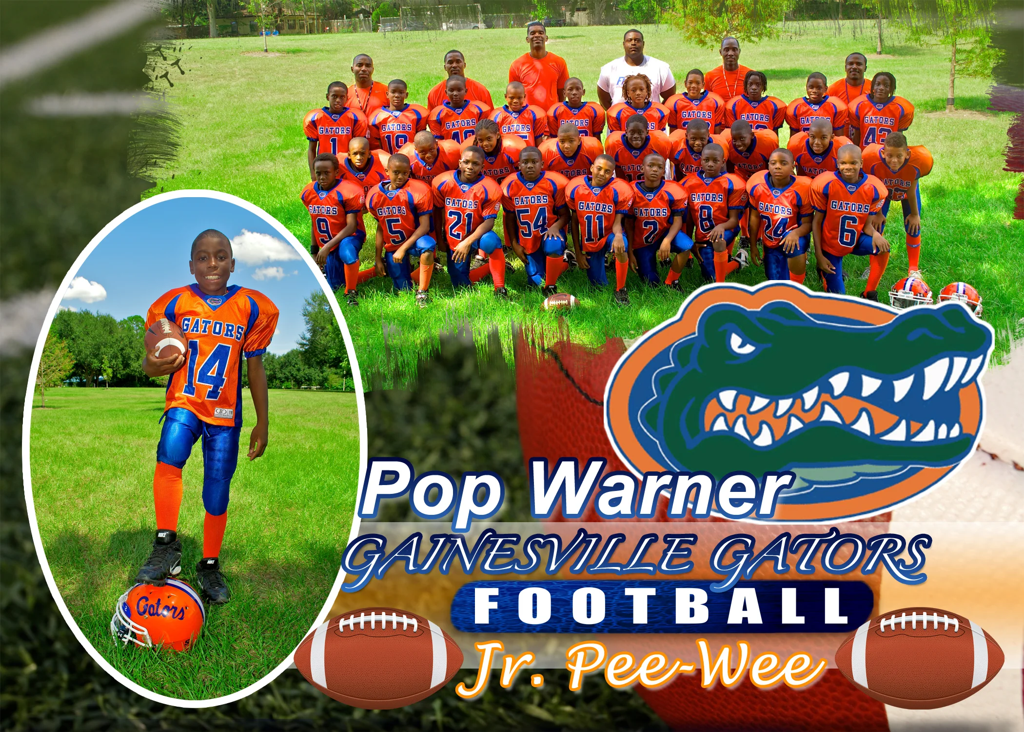 Gainesville Gators Pop Warner Football 2010 5x7 Jr Pee-Wee.jpg