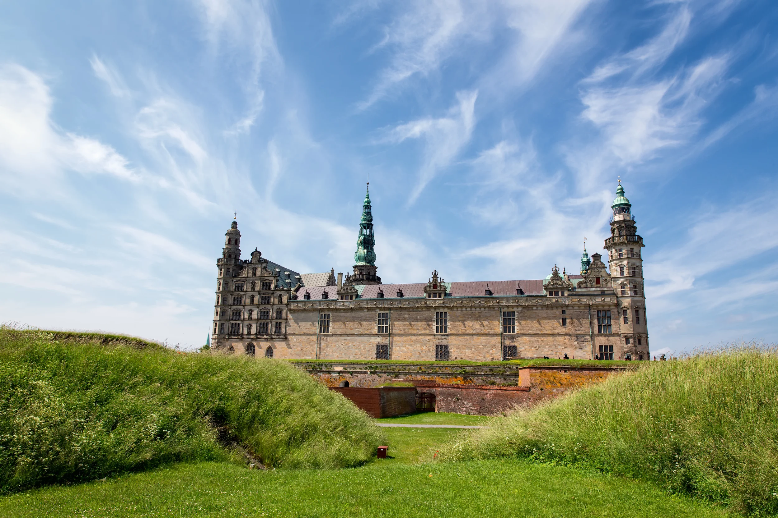 Krongborg Castle (Helsingør, Denmark). 
