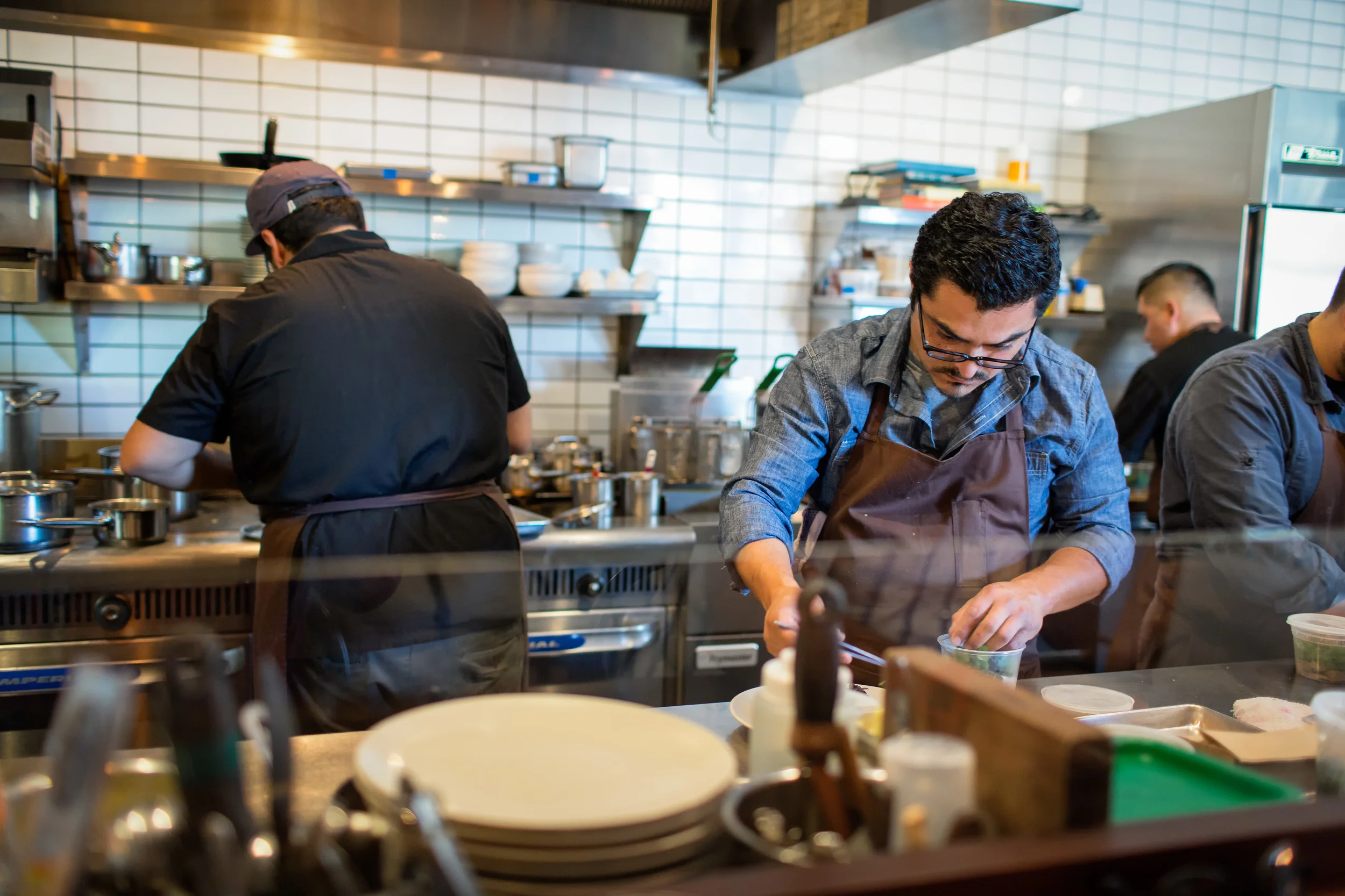 Wonderful things are happening in Carlos Salgado's kitchen (Taco Maria, in Costa Mesa). 