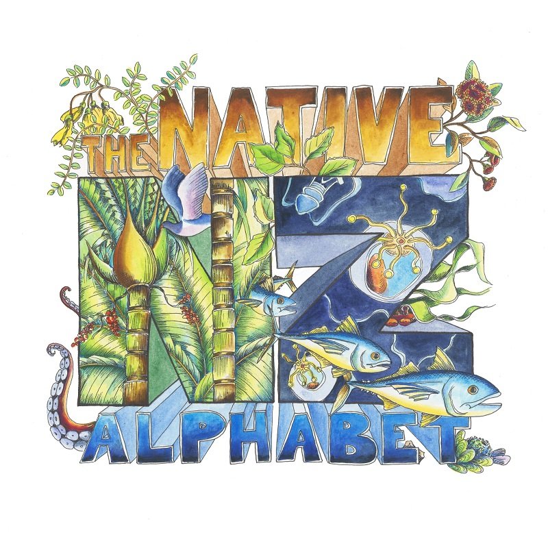  The Native NZ Alphabet comes as stickers or as prints on paper.    The stickers are 12cm high and are printed on a high quality media. They are very sticky so be sure you get them in the right spot! $10 per letter   Paper prints of individual letter