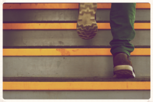 Where to start? Always at the beginning, in an upward motion
