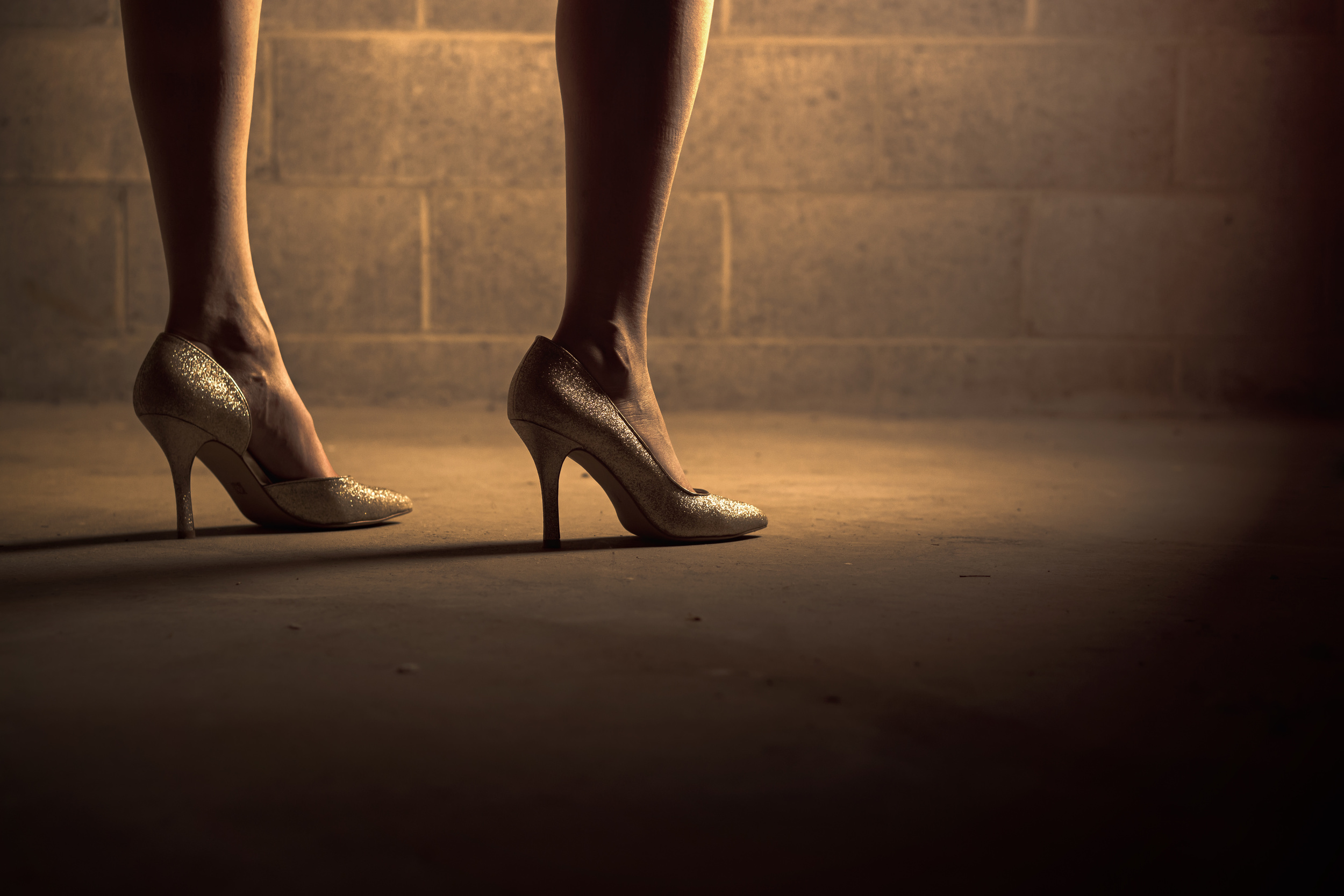 Watch out! Those heels are sharp and ready for action.