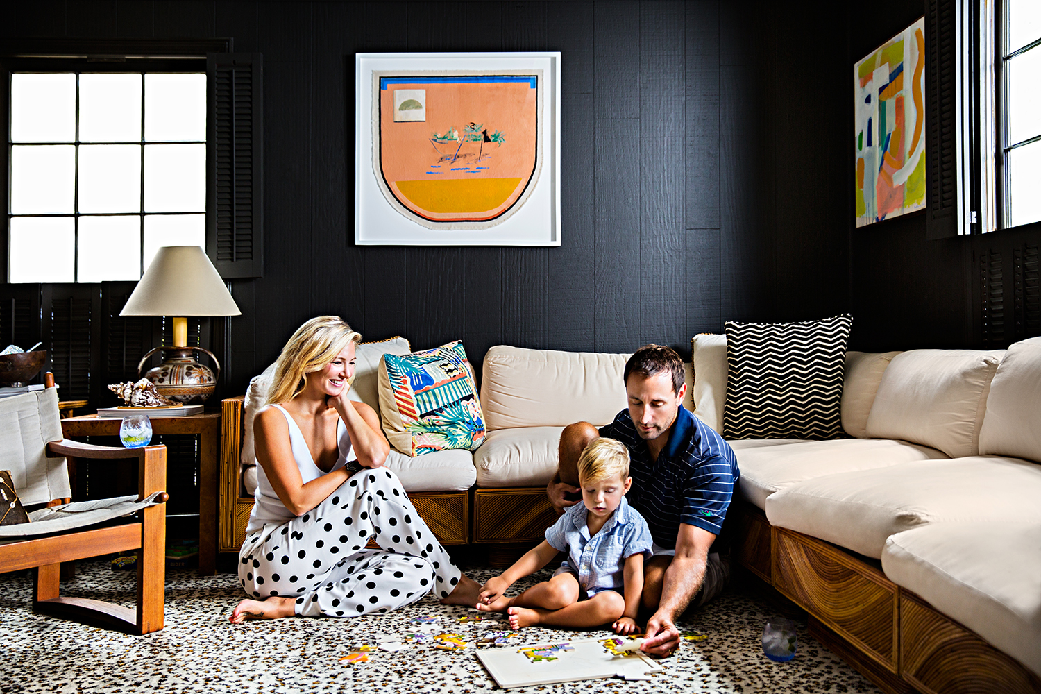 Sally King Benedict with George and River Read | Beautiful Southern Homes