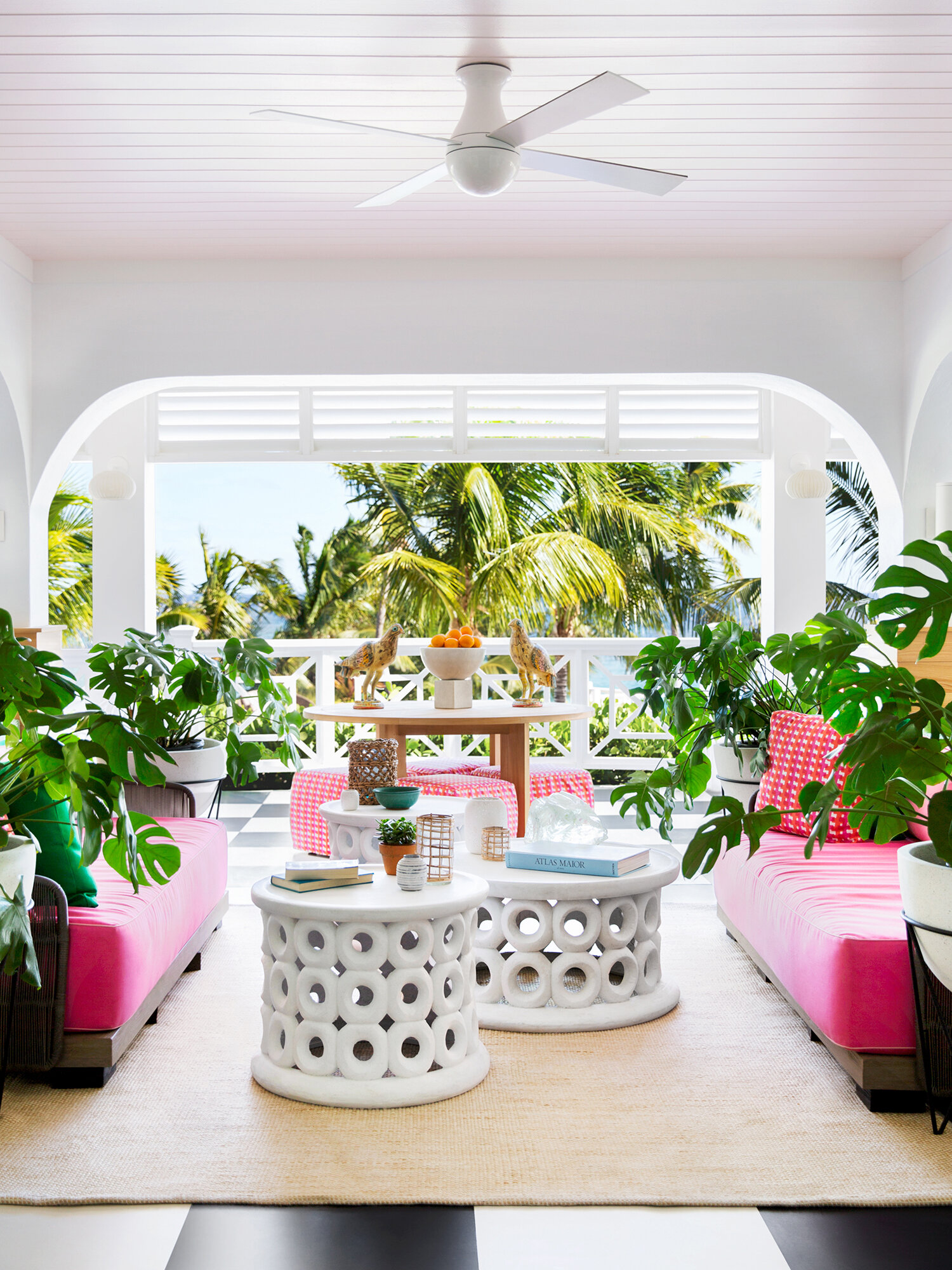 Interior Design by Eddie Lee for Coral Sands Hotel | House Beautiful