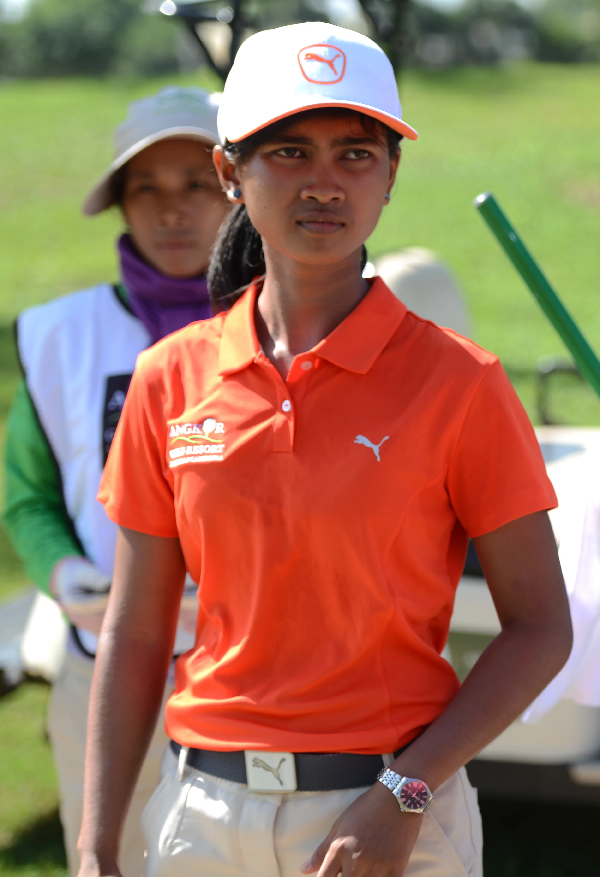 Tevy signs as Academy Ambassador at Angkor Golf Resort