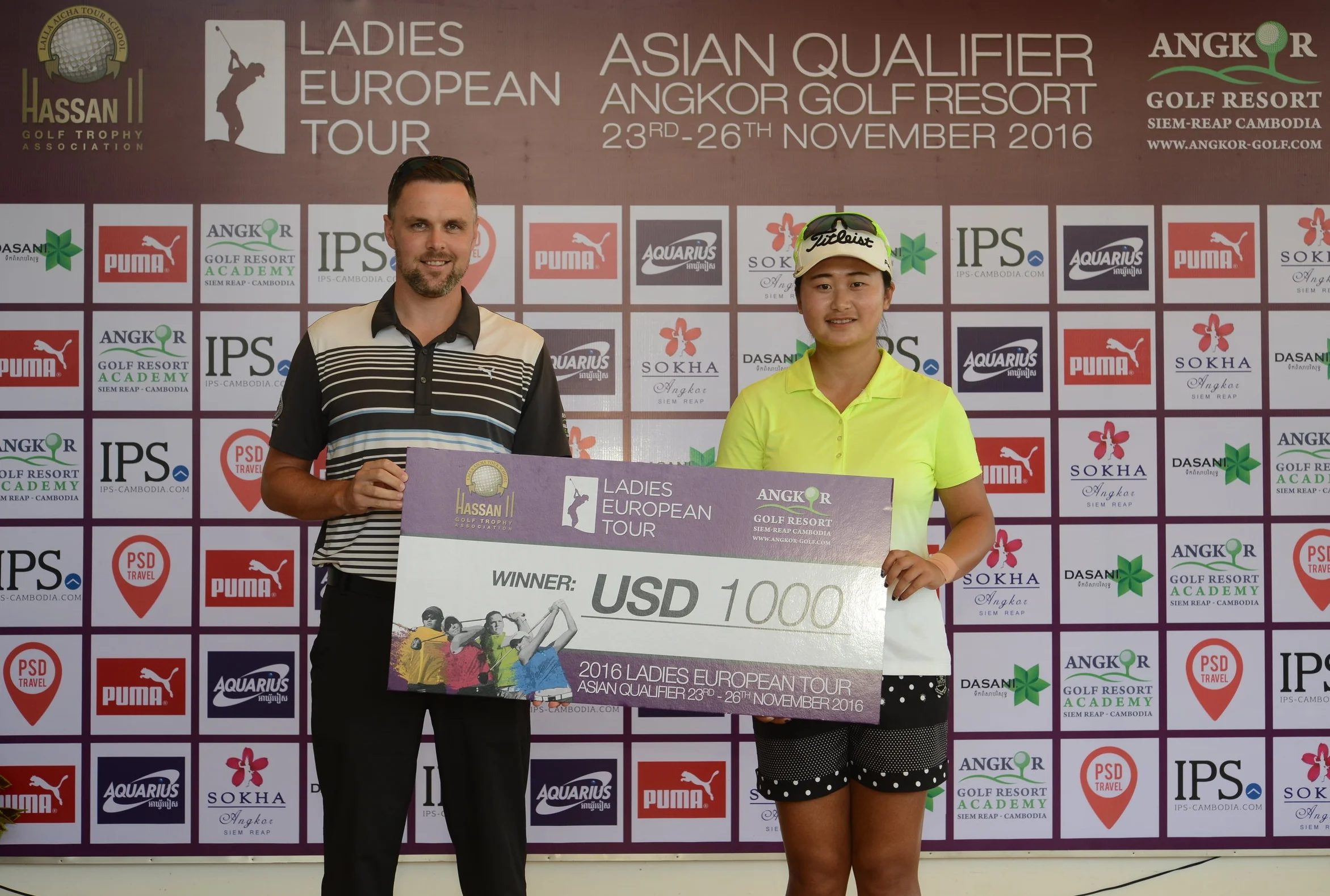 Yan Liu wins the LET Pre-Qualifying at Angkor Golf Resort