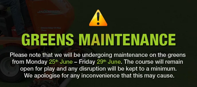 Greens Maintenance