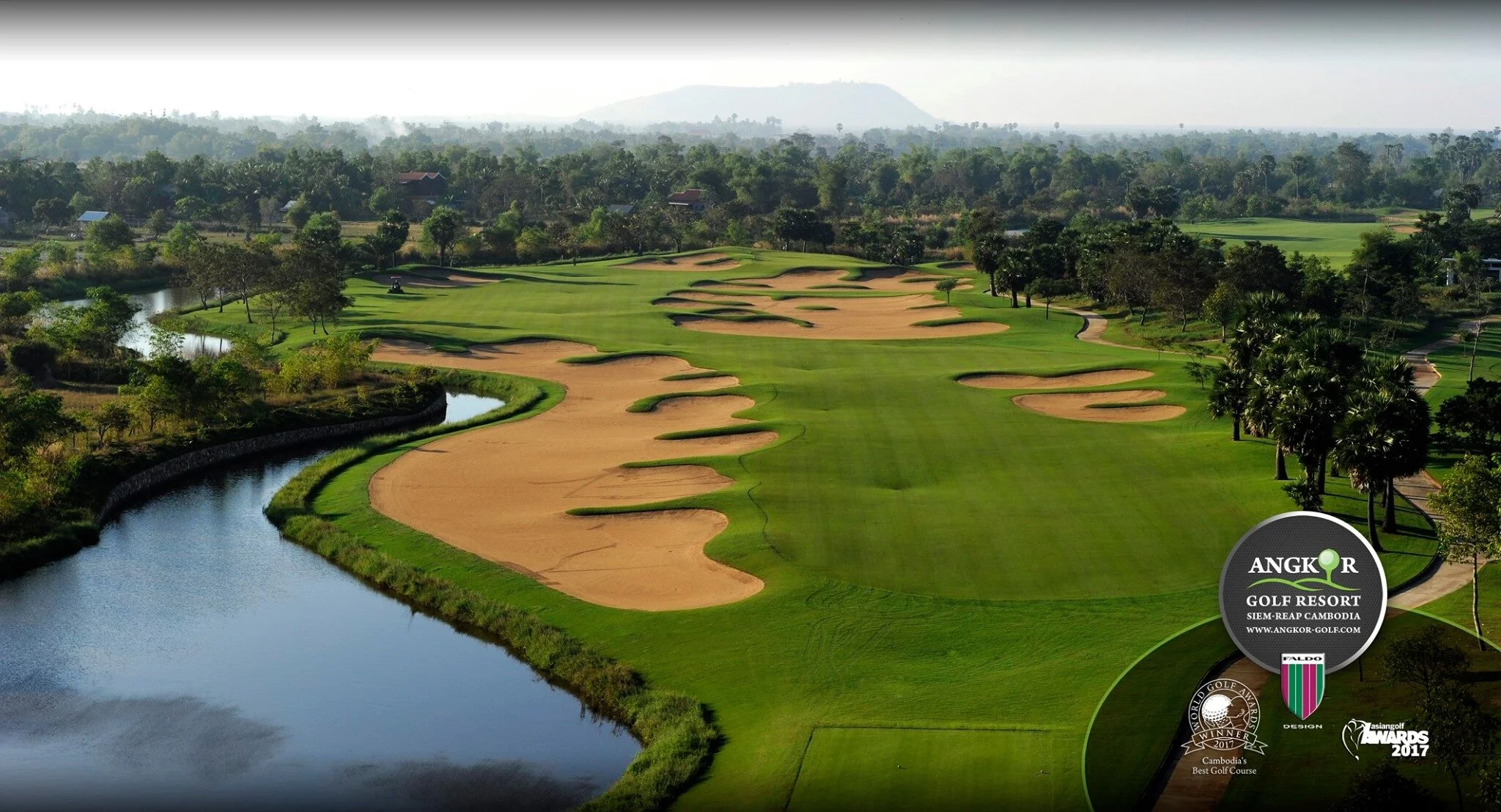 Hole 13 - angkor golf resort