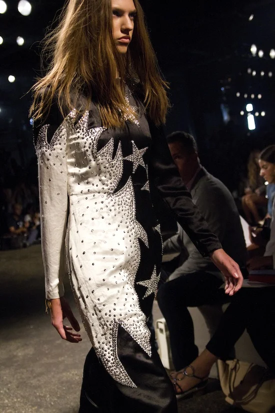 Ready for the roller-rink at Marc by Marc Jacobs Spring 2014 . 