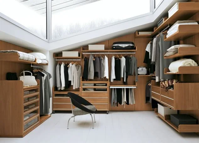 Not my closet, but let's pretend. image via zippercut