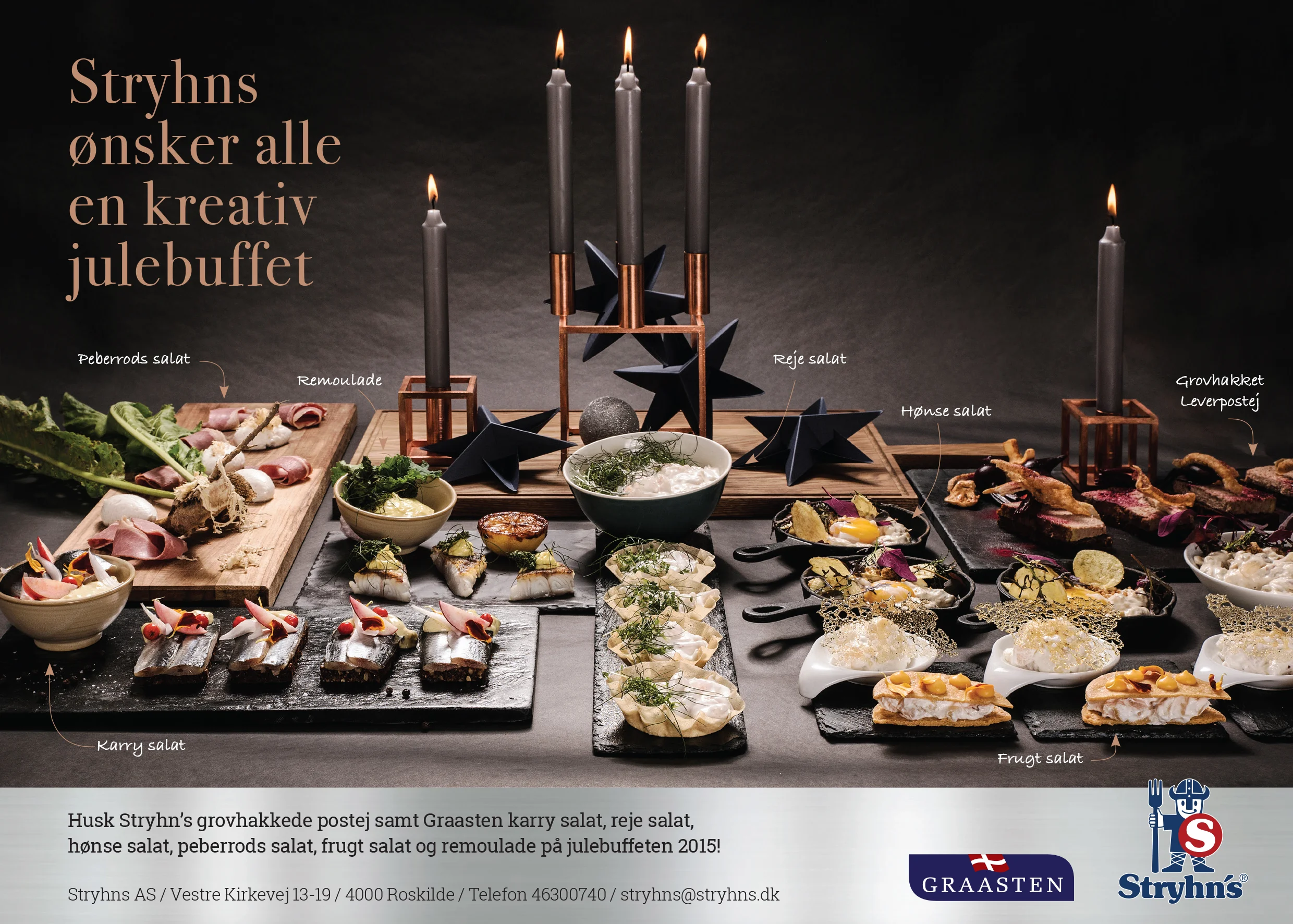 Stryhns og Graasten Julebuffet fotograf Jakob Vind