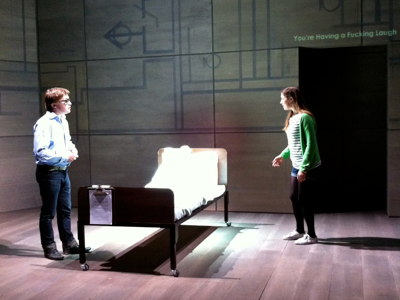 Johnny Broadbent and Ruth Everett in Chekhov in Hell