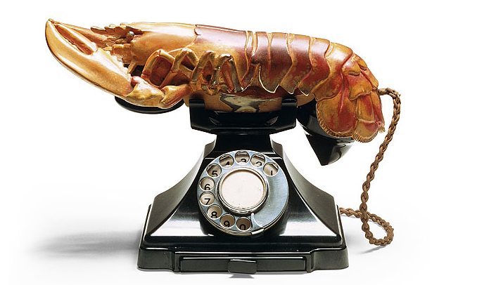Salvador Dalí Aphrodisiac Telephone (1936)