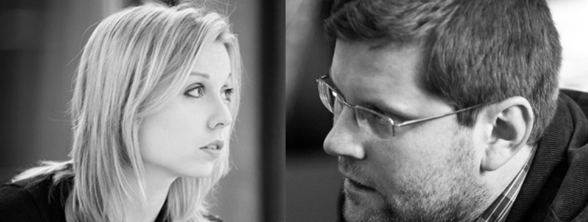Polly Findlay and David Eldridge