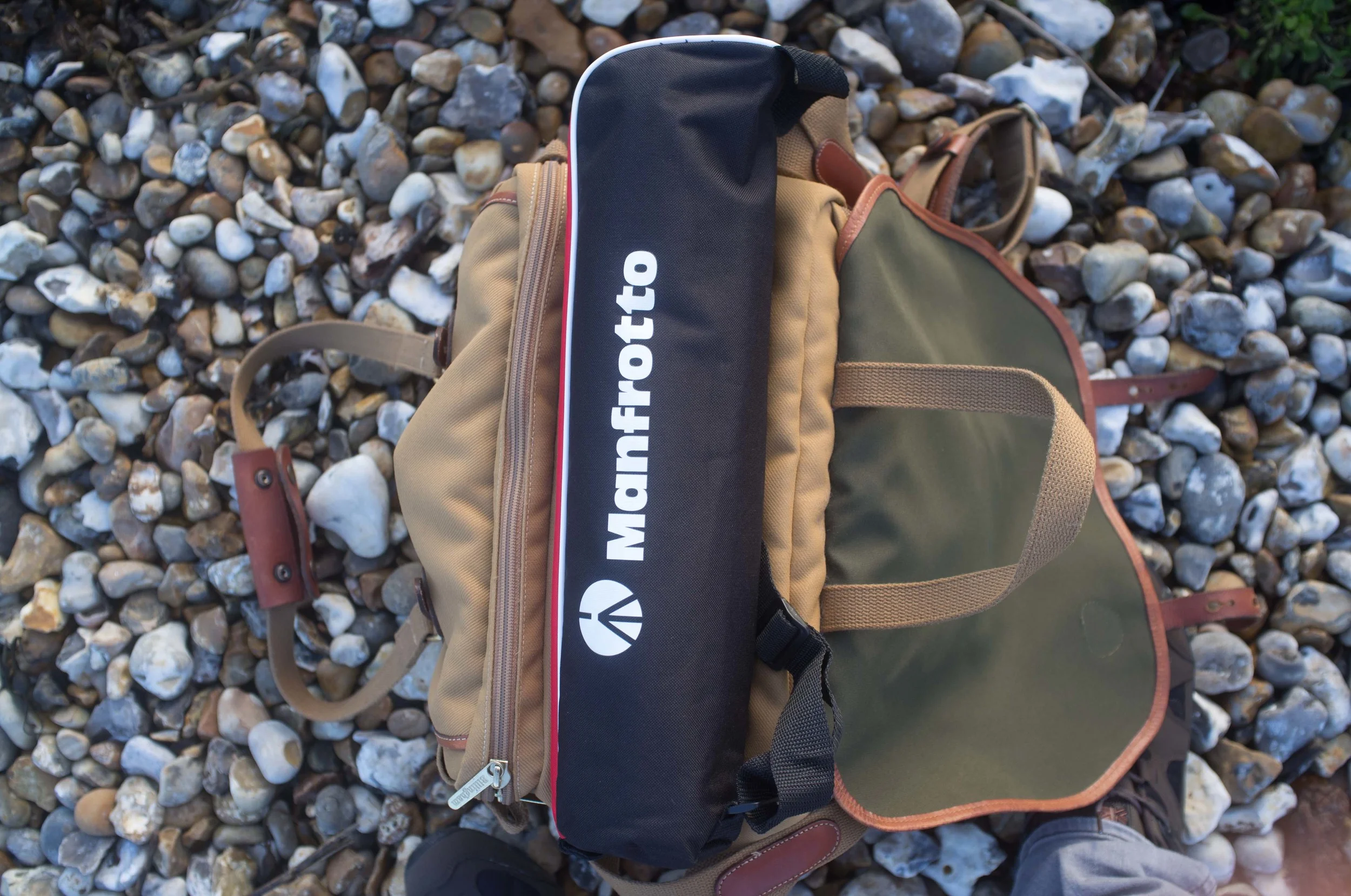 Folded up and sitting on Billingham 335 bag