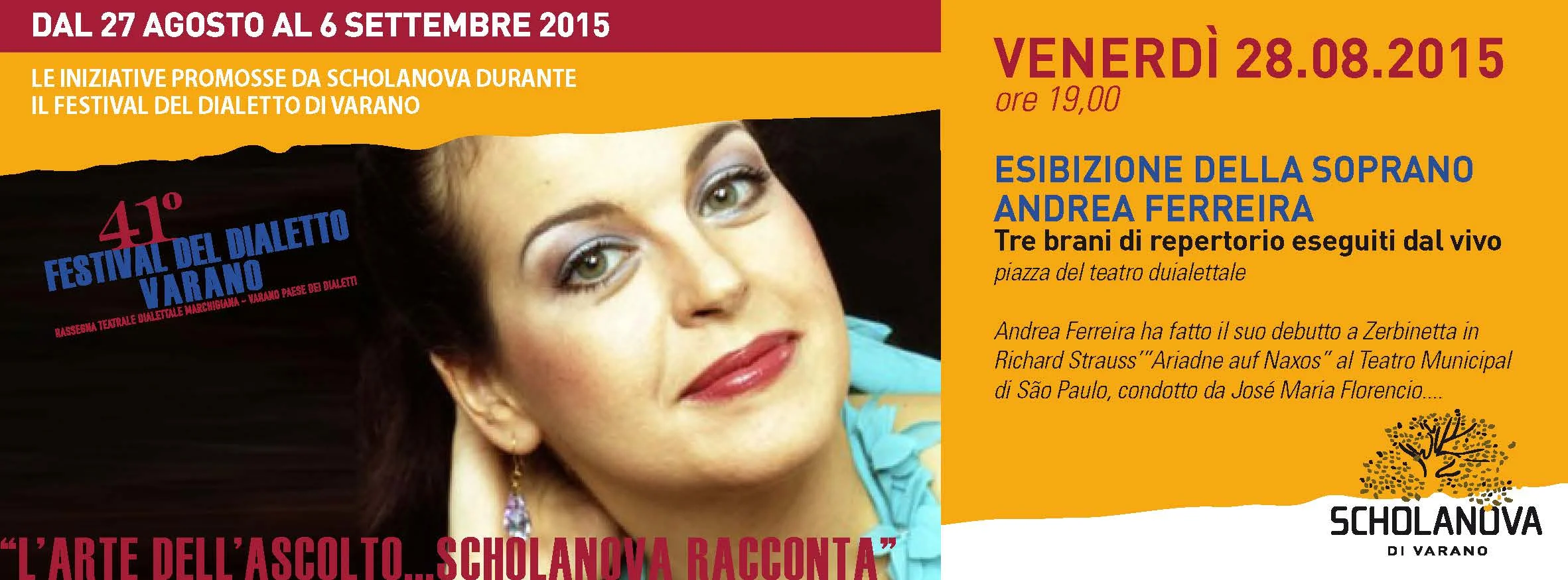 Soprano Andrea Ferreira