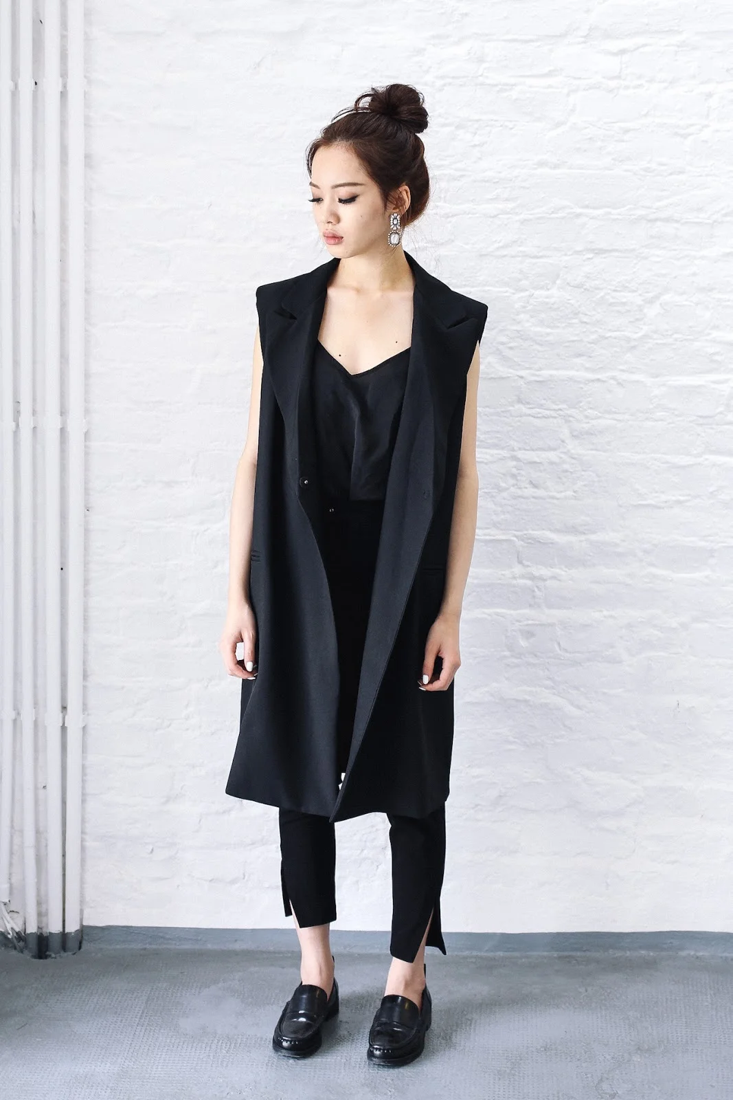 vietnamese fashion, floralpunk, floralpunk behind the scenes, shopping ho chi minh, saigon fashion, long black vest