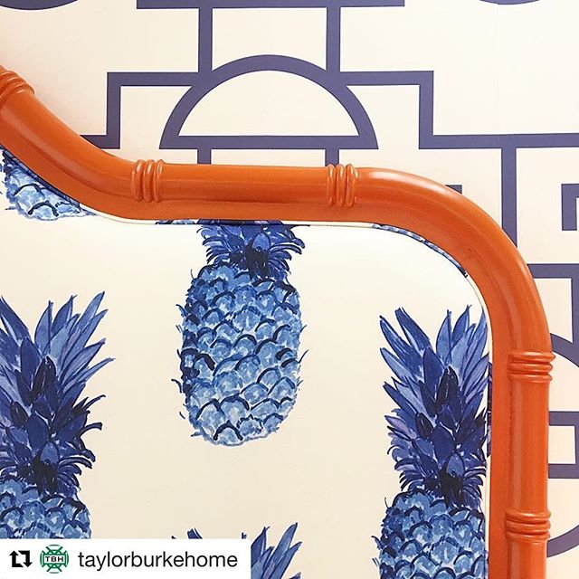 #Repost @taylorburkehome with @get_repost
・・・
Coral crushing on our Beaufort Headboard🍍🍍🍍