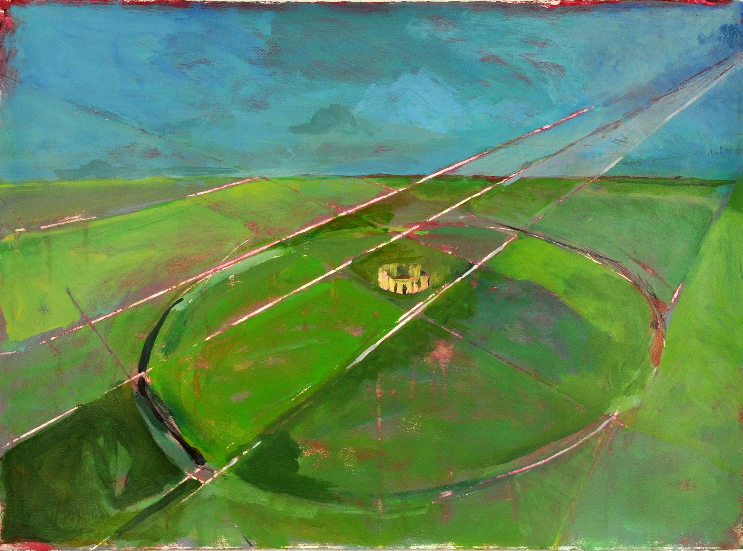 ​acrylic on paper. 22"x30"