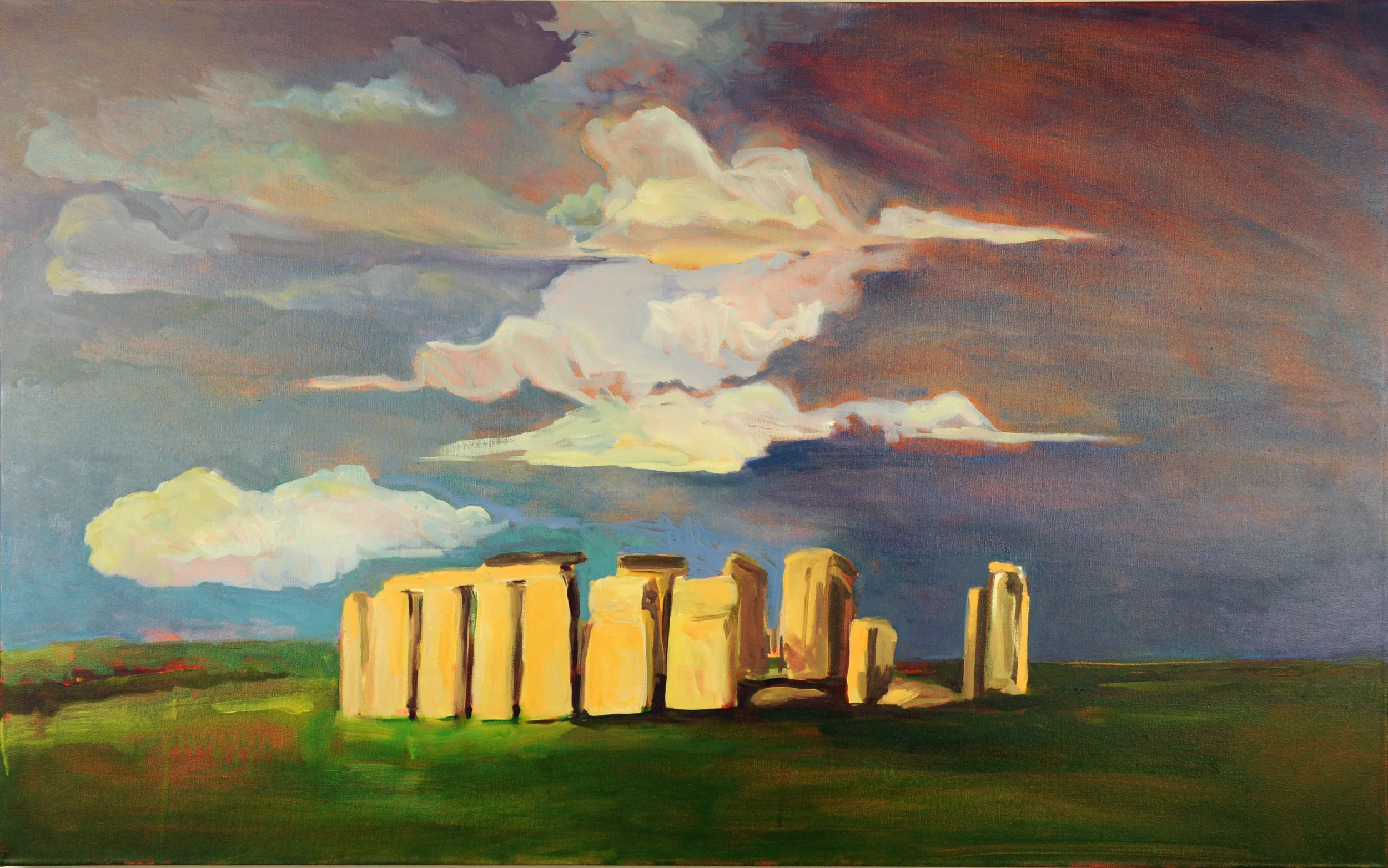 ​oil on canvas. 45"x36"