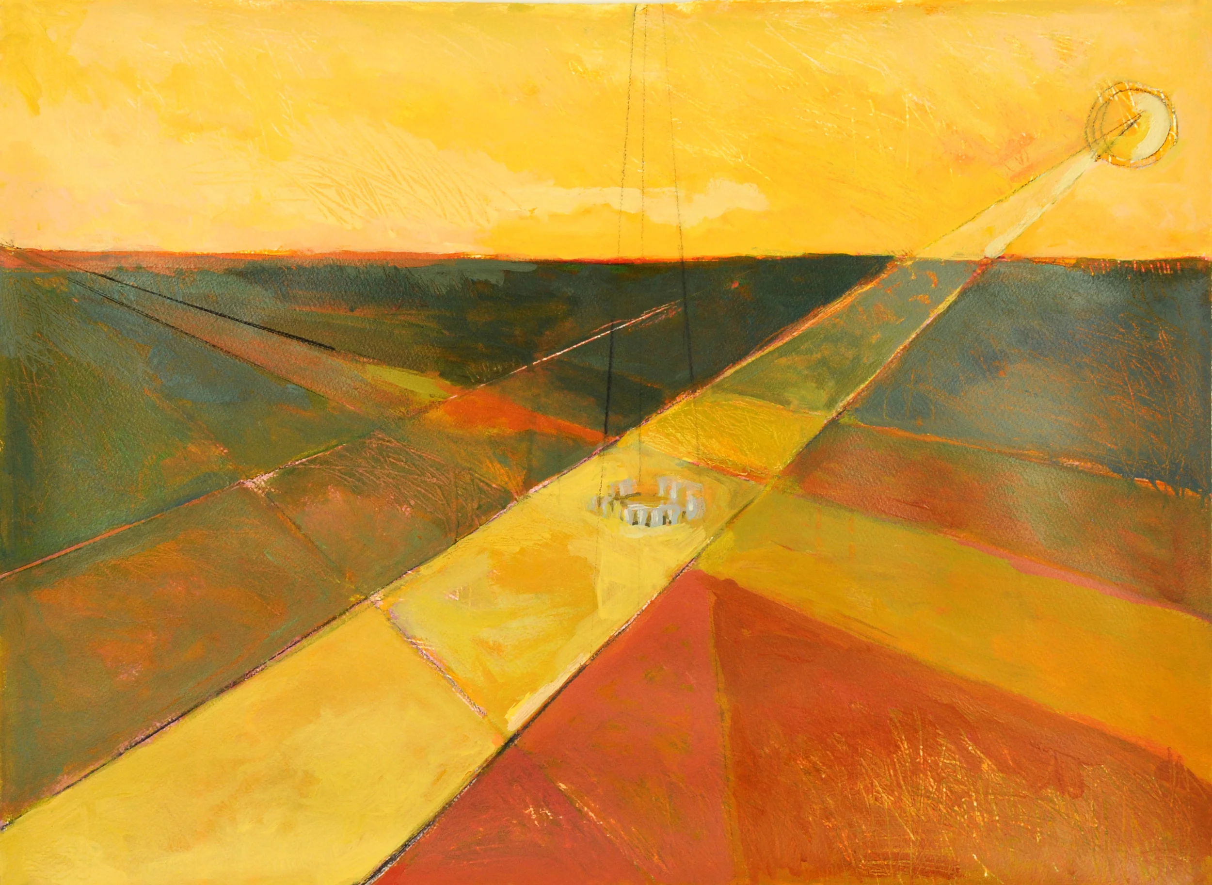 ​acrylic on paper. 22"x 30"