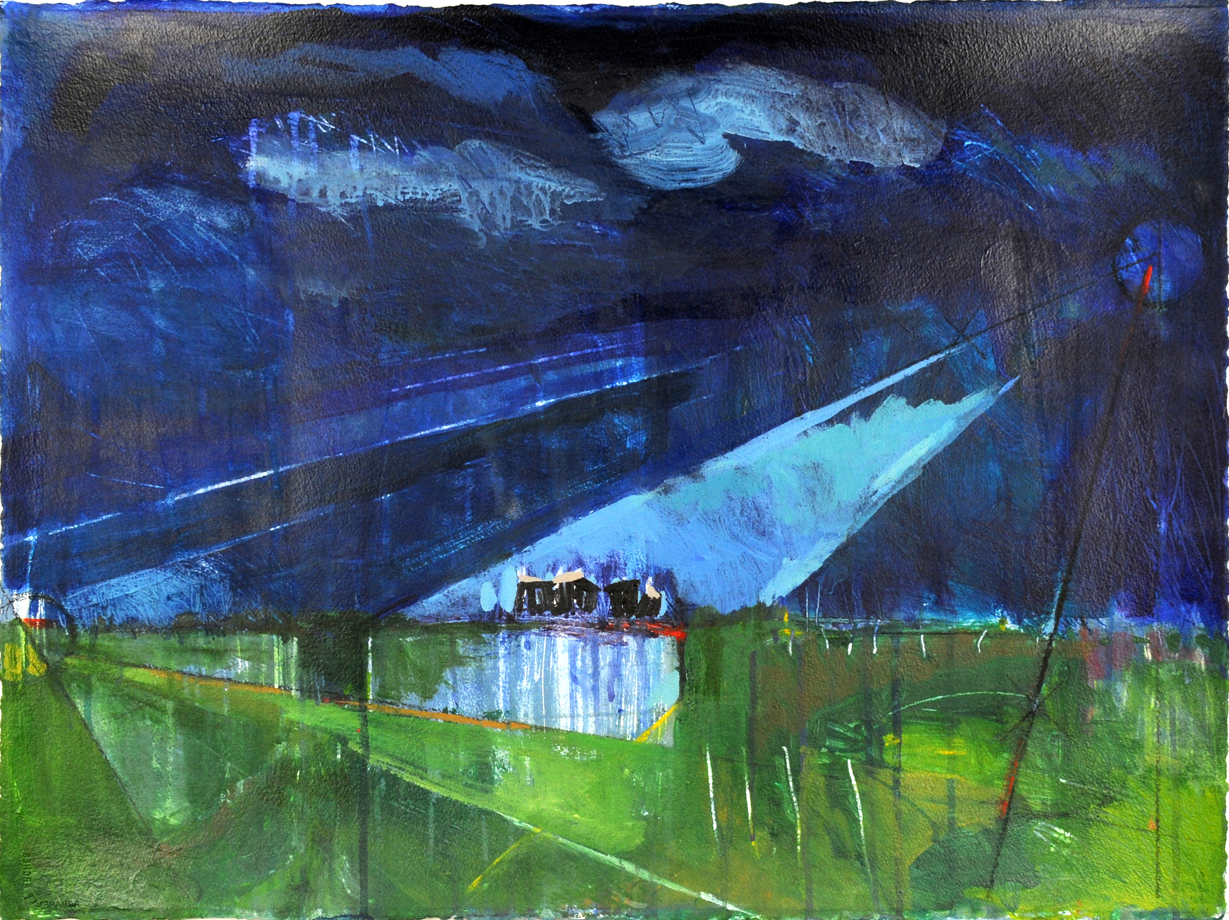 ​acrylic on paper. 22"x30"