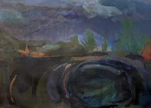 ​acrylic on paper. sold