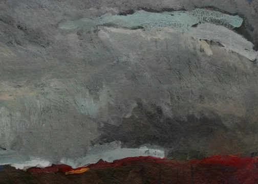acrylic on paper. 22"x30"