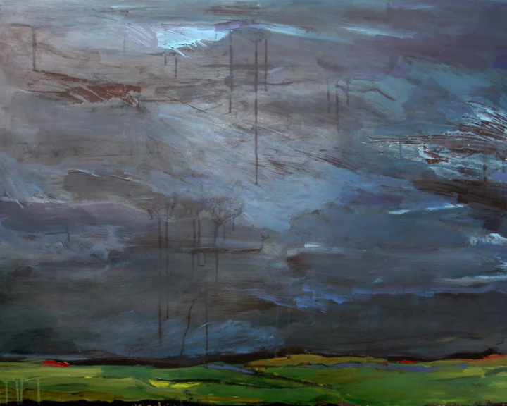 acrylic on paper. sold