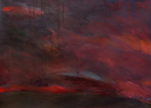  ​acrylic on paper/ 22" x 30" 