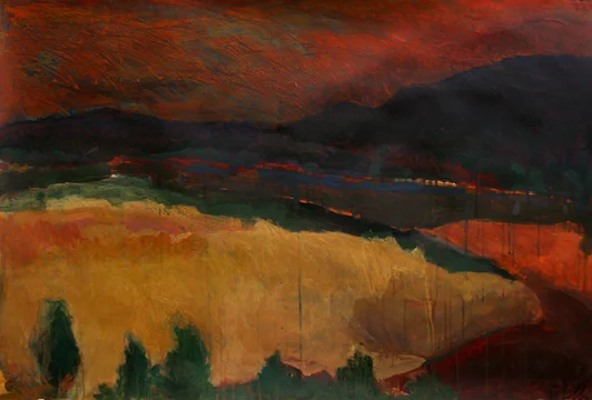  ​acrylic on paper. 30''x 40" 