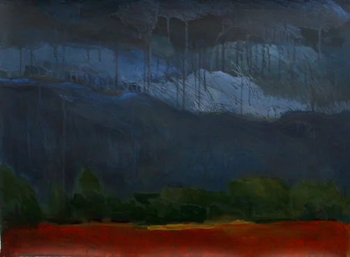  ​acrylic on paper. 22" x 30" 