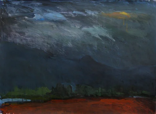  ​acrylic on paper. 22" x 30" 