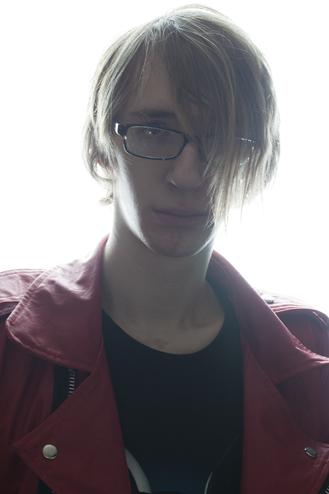 I shot into my light source to get a blown out, pure white background.